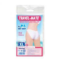 Quần lót miễn giặt cho nữ Travel-Mate size XL (5 cái/gói)